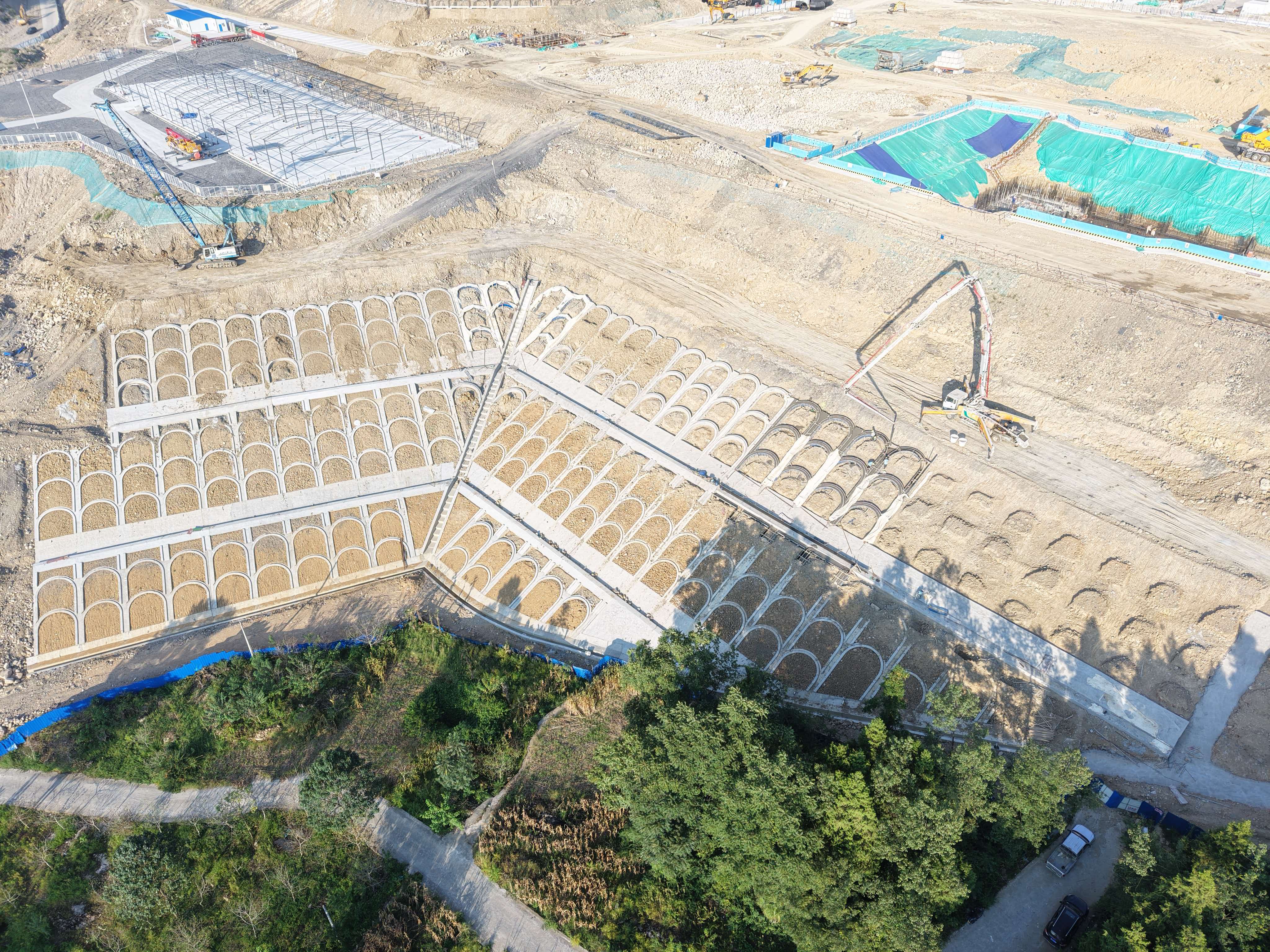 二勘院贵州金元金沙柳塘煤电项目施工现场图片.jpg